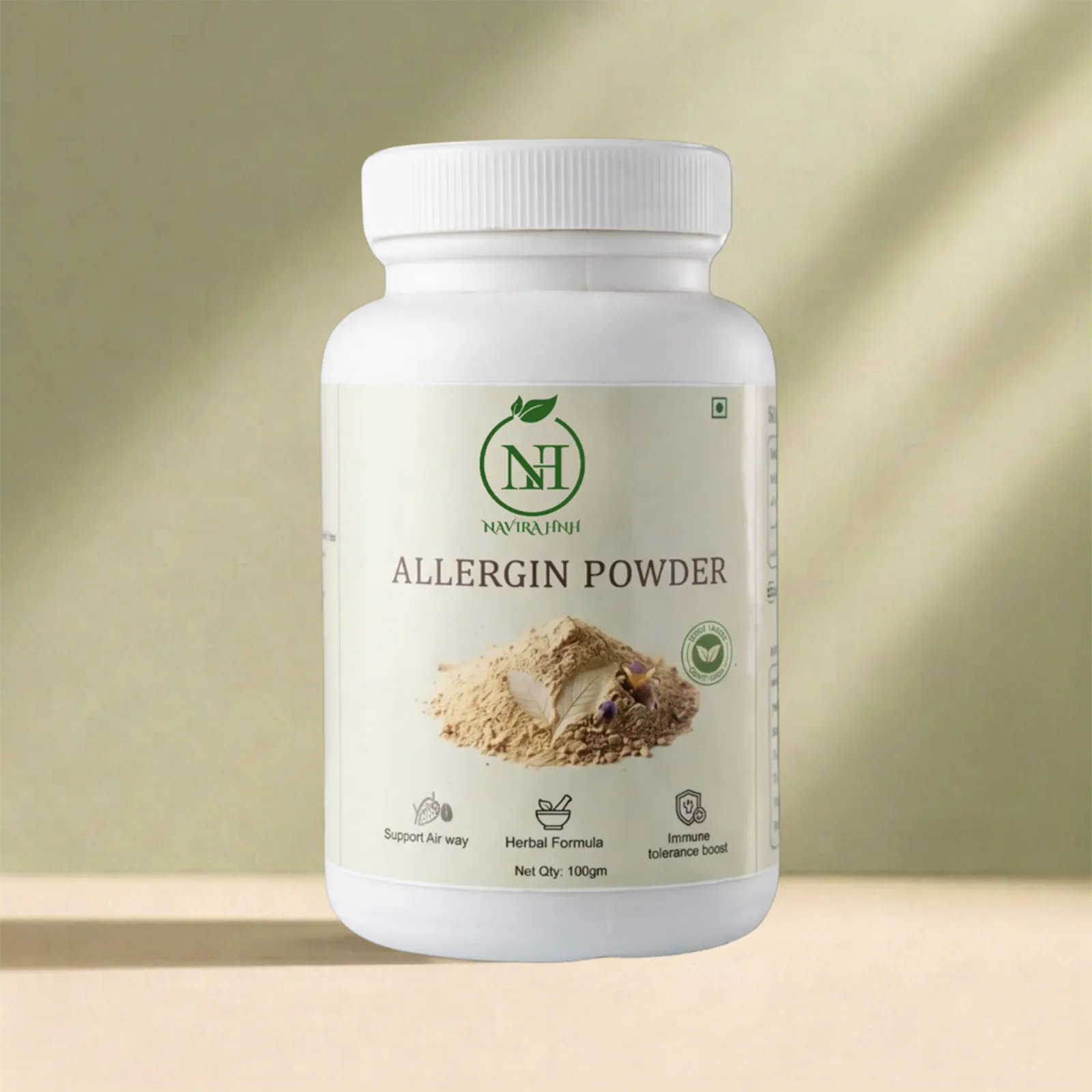 Allergin Powder | Ayurvedic Herbal Powder for Seasonal Sensitivity Support | Easy-to-Mix Formula